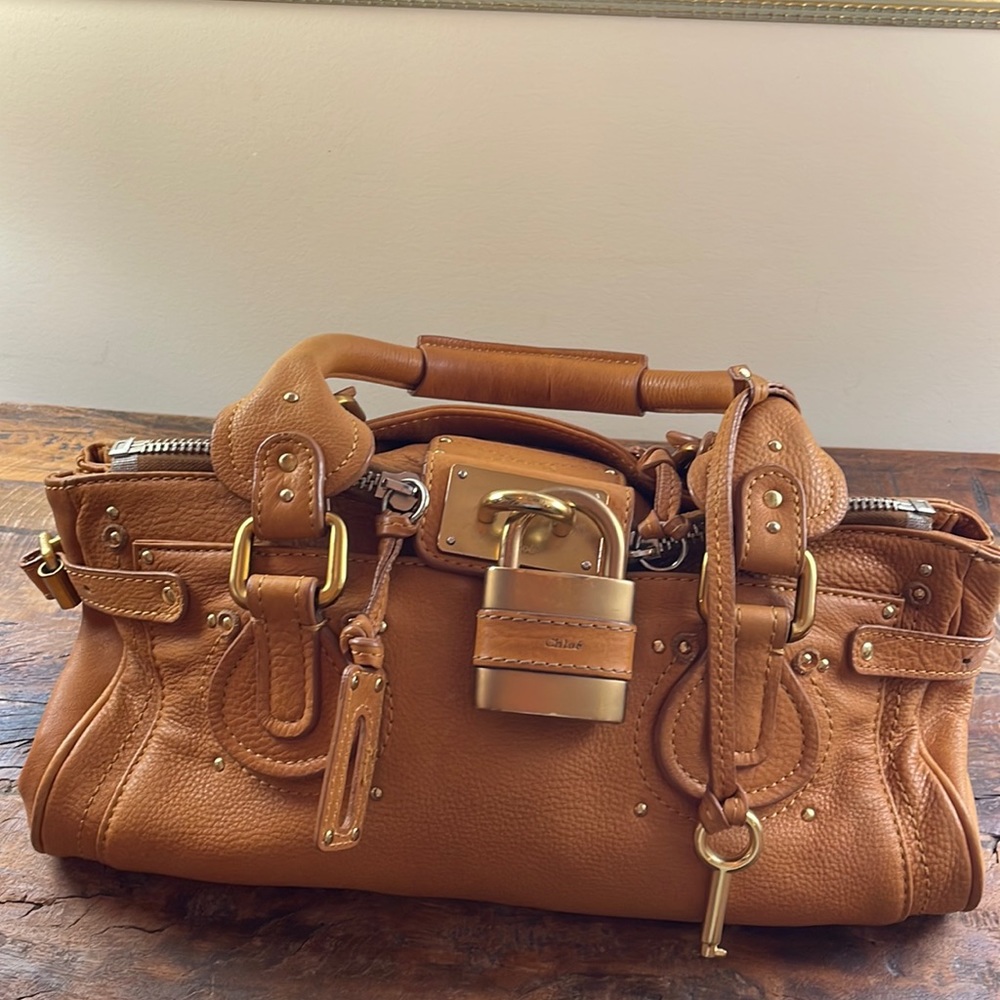 Chloe paddington medium satchel shoulder bag